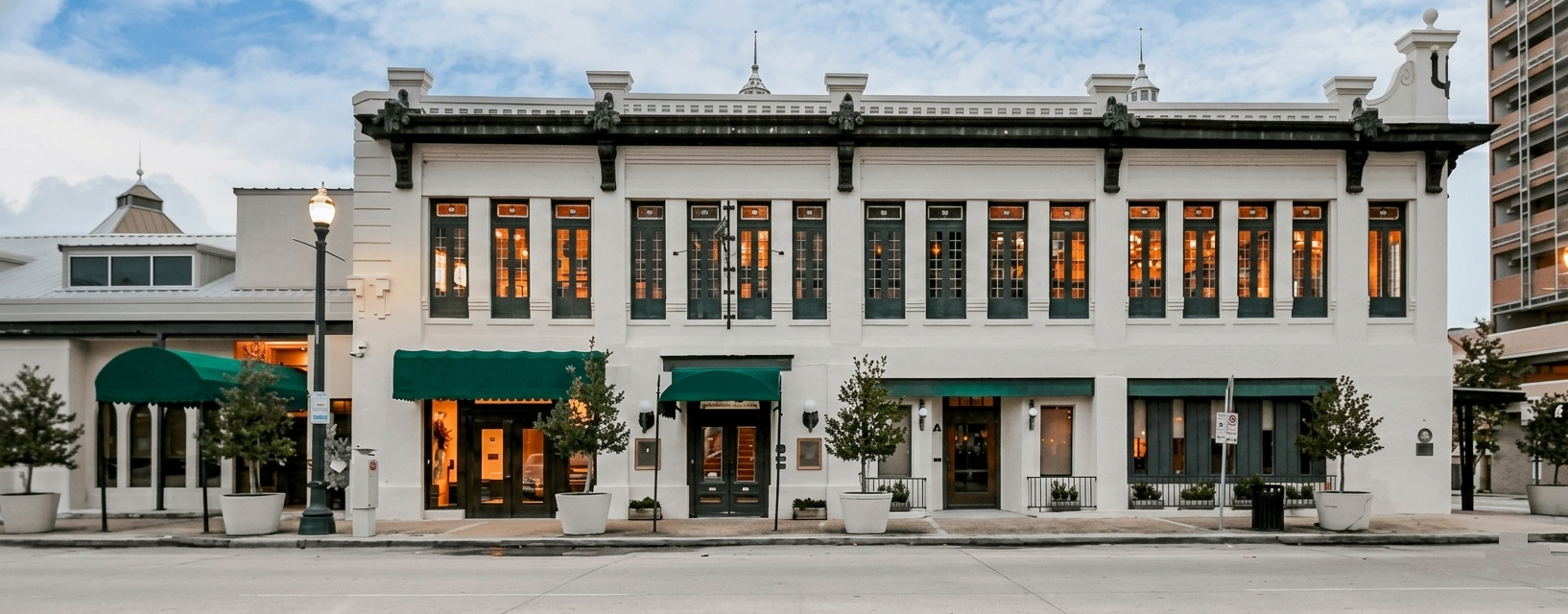The Magnolia Brewery Building in downtown Houston